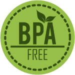 BPA Free bottle vitamin supplement badge