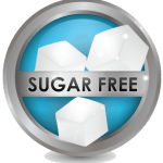 Sugar free supplement badge